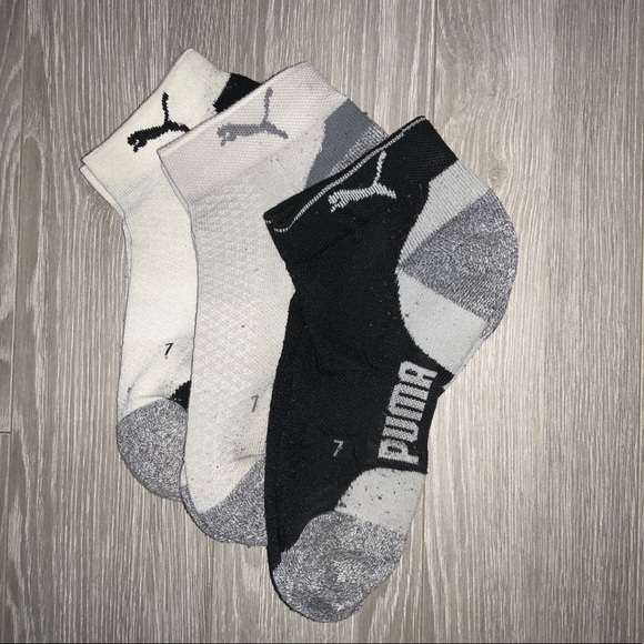 3x Puma Quarter Crew Socks - Picture 7 of 9